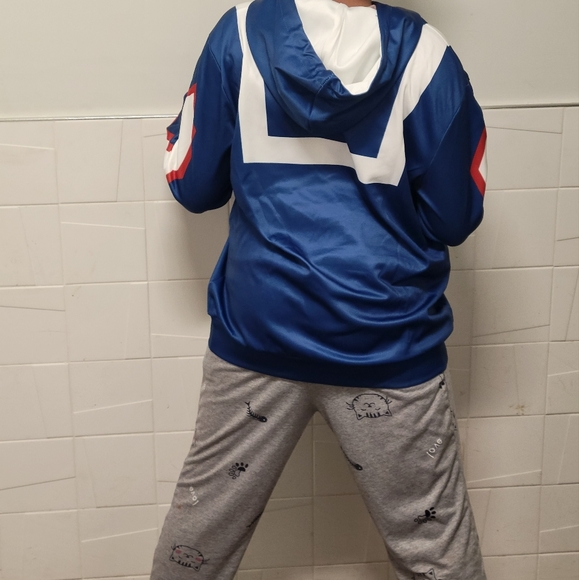 My Hero Academia Sweatshirt Men's Sz Small Pull-over Hooded Light-weight Hoodie - Picture 2 of 7